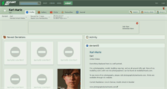 Desktop Screenshot of kari-marie.deviantart.com