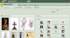 Desktop Screenshot of amber11eevee.deviantart.com