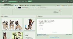 Desktop Screenshot of little-loxi13.deviantart.com