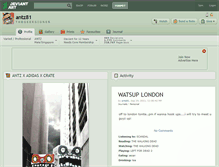 Tablet Screenshot of antz81.deviantart.com