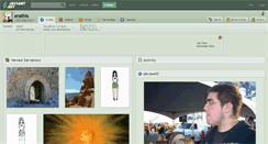 Desktop Screenshot of erathis.deviantart.com
