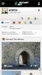 Mobile Screenshot of erathis.deviantart.com