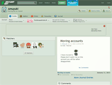 Tablet Screenshot of amuyuki.deviantart.com