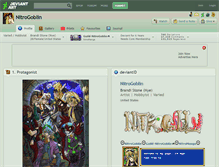 Tablet Screenshot of nitrogoblin.deviantart.com