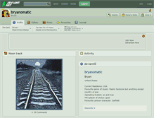 Tablet Screenshot of bryanomatic.deviantart.com