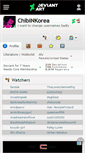 Mobile Screenshot of chibinkorea.deviantart.com