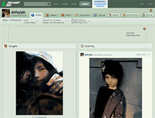 Tablet Screenshot of dollsylph.deviantart.com