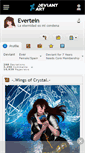 Mobile Screenshot of evertein.deviantart.com