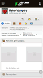 Mobile Screenshot of neko-vampire.deviantart.com