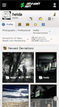 Mobile Screenshot of heida.deviantart.com