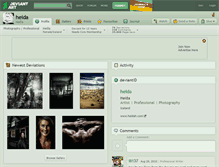 Tablet Screenshot of heida.deviantart.com