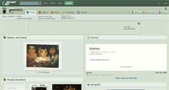 Desktop Screenshot of gemini523.deviantart.com