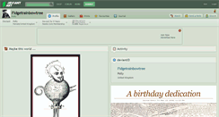 Desktop Screenshot of fidgetrainbowtree.deviantart.com