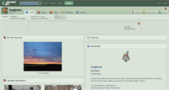 Desktop Screenshot of imaginem.deviantart.com