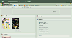Desktop Screenshot of beastboy-terra.deviantart.com