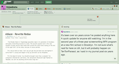 Desktop Screenshot of itzjusdrama.deviantart.com