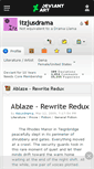 Mobile Screenshot of itzjusdrama.deviantart.com