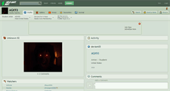 Desktop Screenshot of agx93.deviantart.com