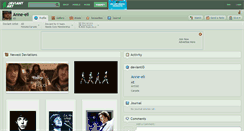 Desktop Screenshot of anne-eli.deviantart.com