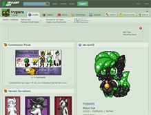 Tablet Screenshot of ivygaara.deviantart.com