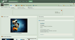 Desktop Screenshot of iamthez.deviantart.com