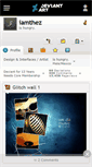 Mobile Screenshot of iamthez.deviantart.com