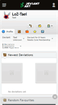 Mobile Screenshot of loz-tael.deviantart.com
