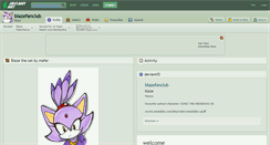 Desktop Screenshot of blazefanclub.deviantart.com