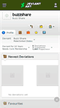 Mobile Screenshot of buzzshare.deviantart.com