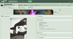 Desktop Screenshot of 8littlepsycho8.deviantart.com