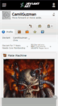 Mobile Screenshot of camilguzman.deviantart.com