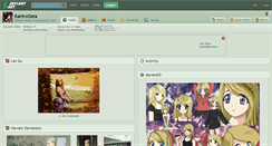 Desktop Screenshot of karinxsora.deviantart.com