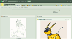 Desktop Screenshot of kyuuketsukinousagi.deviantart.com