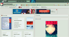 Desktop Screenshot of apartofashadow.deviantart.com