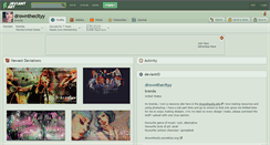 Desktop Screenshot of drownthecityy.deviantart.com