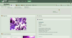 Desktop Screenshot of fyrefaerie.deviantart.com