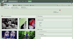 Desktop Screenshot of mjni.deviantart.com