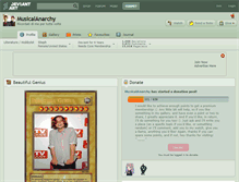 Tablet Screenshot of musicalanarchy.deviantart.com