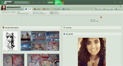 Desktop Screenshot of aliciamarie923.deviantart.com