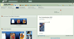 Desktop Screenshot of inside-joke.deviantart.com