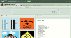 Desktop Screenshot of flushunderground.deviantart.com