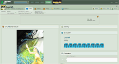 Desktop Screenshot of looneh.deviantart.com