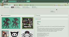Desktop Screenshot of debra-e.deviantart.com