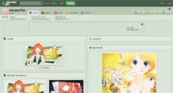 Desktop Screenshot of haruka-shin.deviantart.com