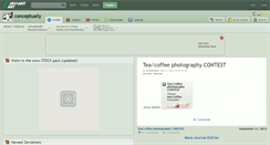 Desktop Screenshot of conceptually.deviantart.com