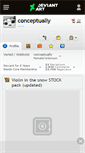 Mobile Screenshot of conceptually.deviantart.com