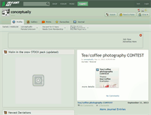 Tablet Screenshot of conceptually.deviantart.com