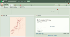 Desktop Screenshot of omelias.deviantart.com
