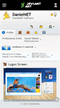 Mobile Screenshot of danielnet.deviantart.com
