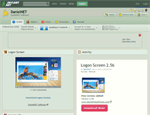 Tablet Screenshot of danielnet.deviantart.com